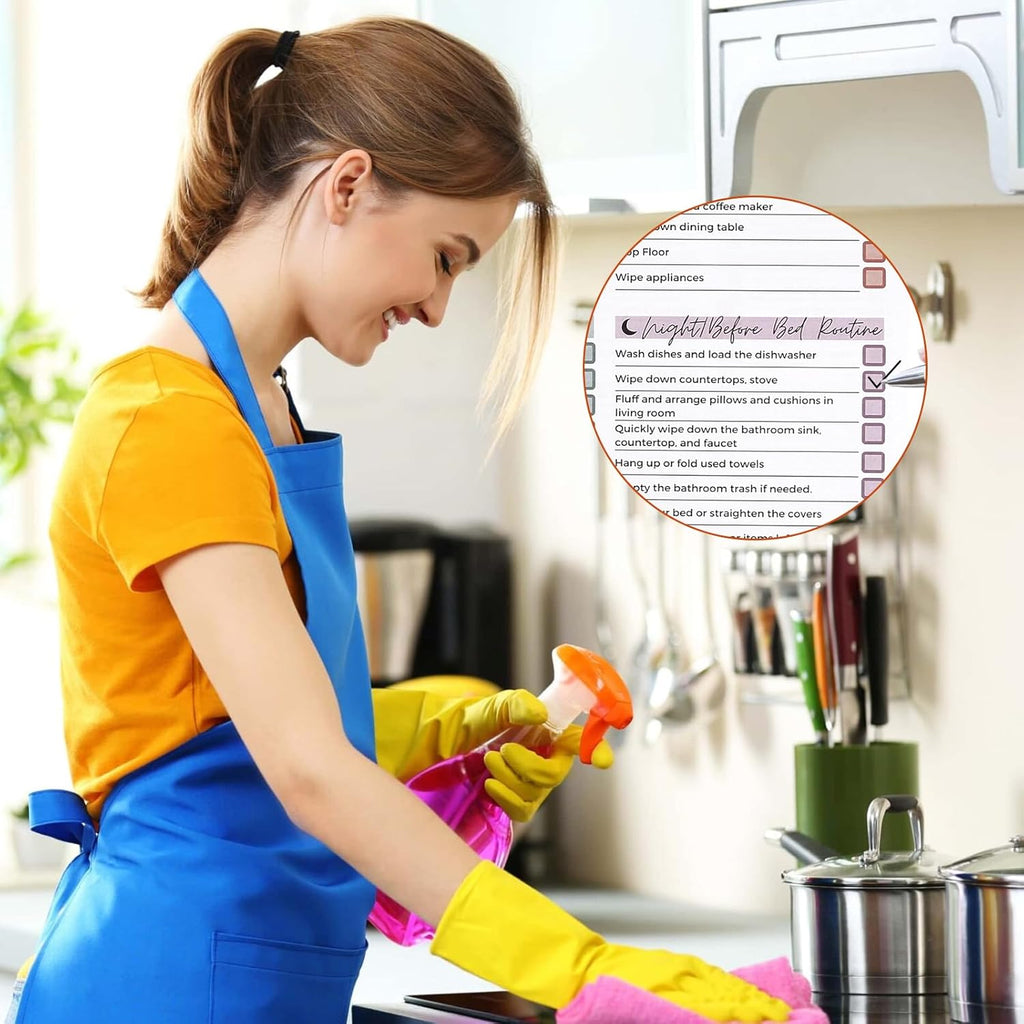 ADHD Cleaning Planner Bundle: Detailed Cleaning Schedule, Year-Round Maintenance Strategies, and Family Chore Distribution Chart